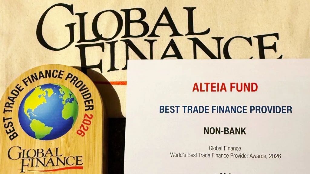 Alteia recognised by Global Finance